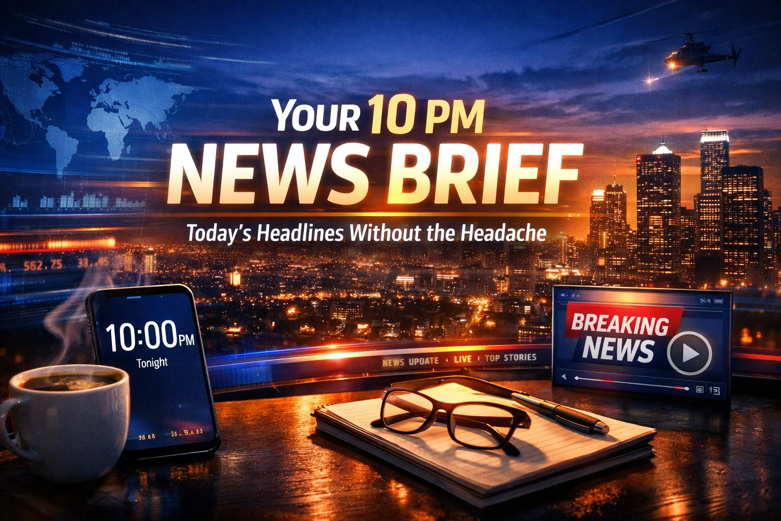 [HERO] Your 10 PM News Brief: Today