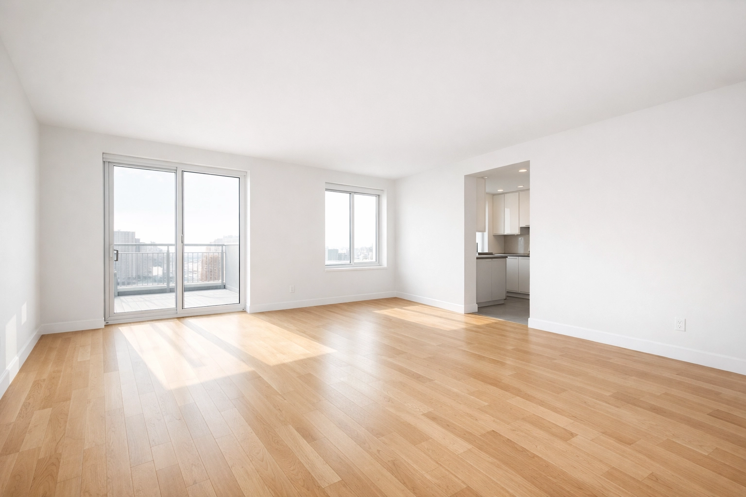 Empty apartment unit ready for turnover showing vacancy costs for property managers