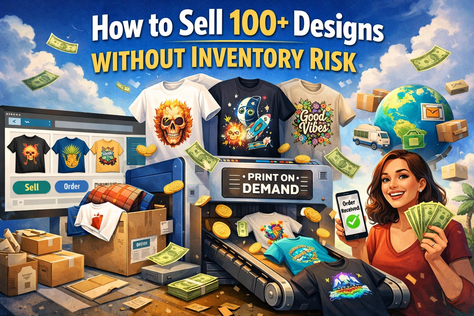 [HERO] How to Sell 100+ Designs Without Inventory Risk