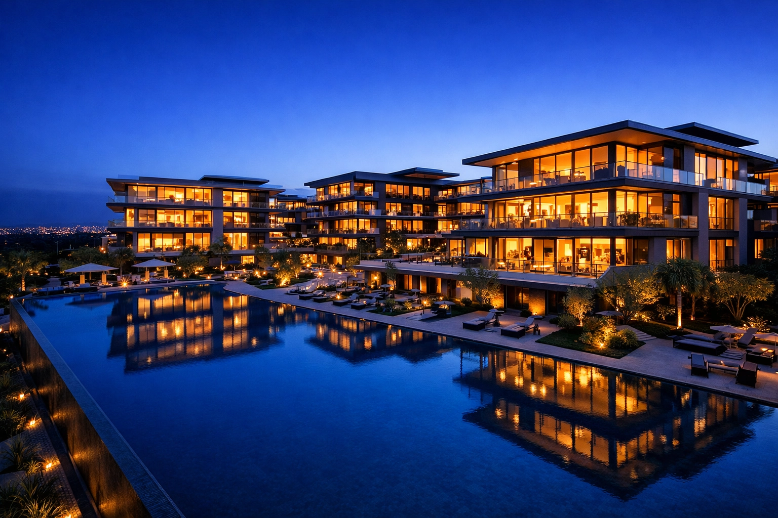 Luxury multi-family real estate development representing institutional-grade syndication for accredited investors.