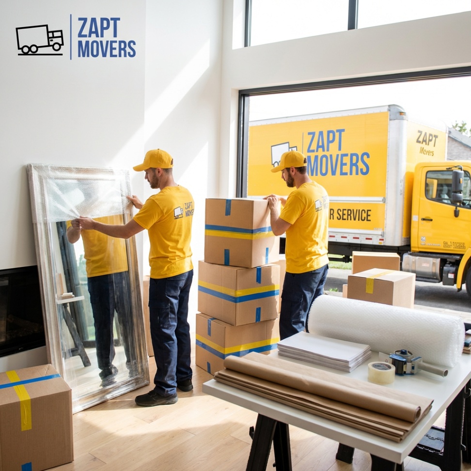 Zapt Movers Packing Scene