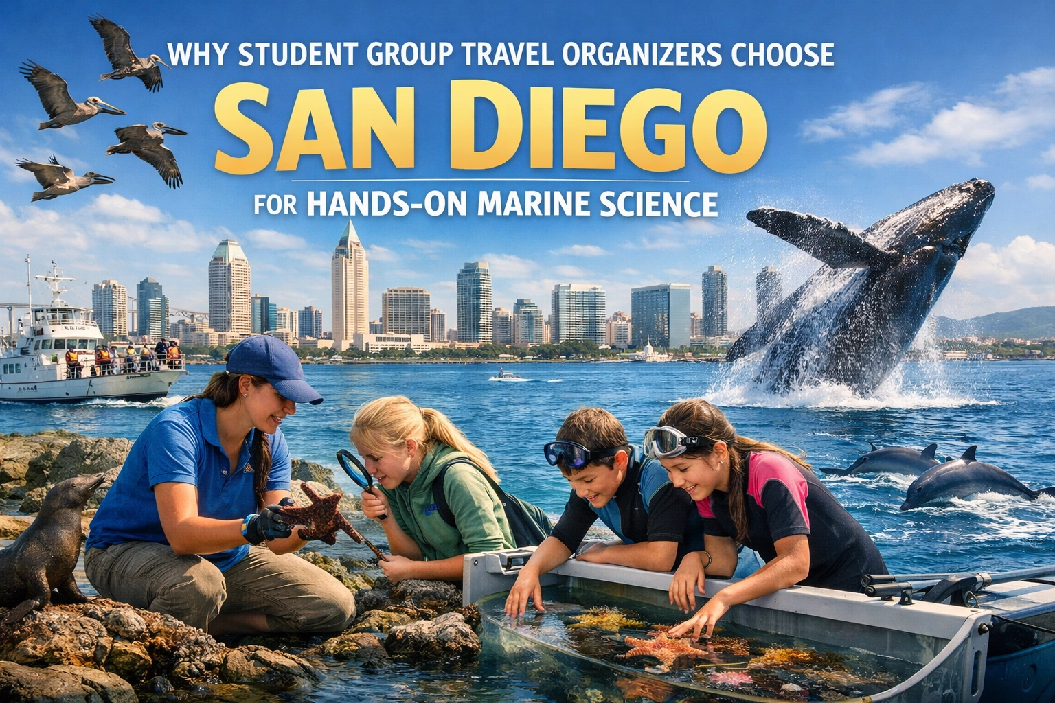 [HERO] Why Student Group Travel Organizers Choose San Diego for Hands-On Marine Science