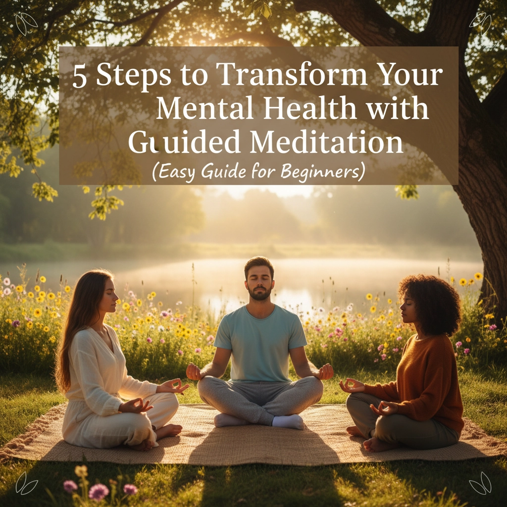 5 Steps to Transform Your Mental Health with Guided Meditation (Easy Guide for Beginners)