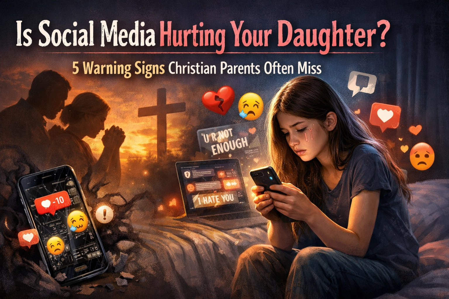 [HERO] Is Social Media Hurting Your Daughter? 5 Warning Signs Christian Parents Often Miss