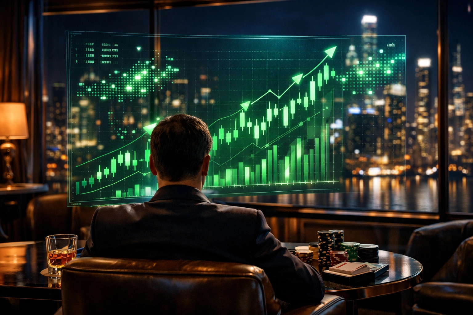 A bettor viewing high-percentage 80% Club trends and profitable betting insights on a digital interface.