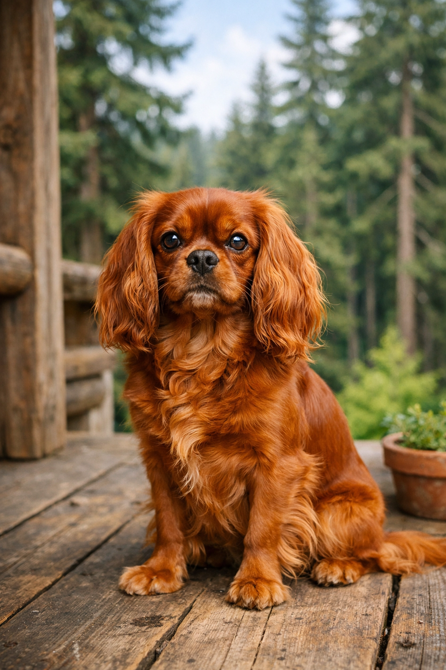 Health-tested Cavalier King Charles Spaniel from an AKC breeder in Boring, Oregon.