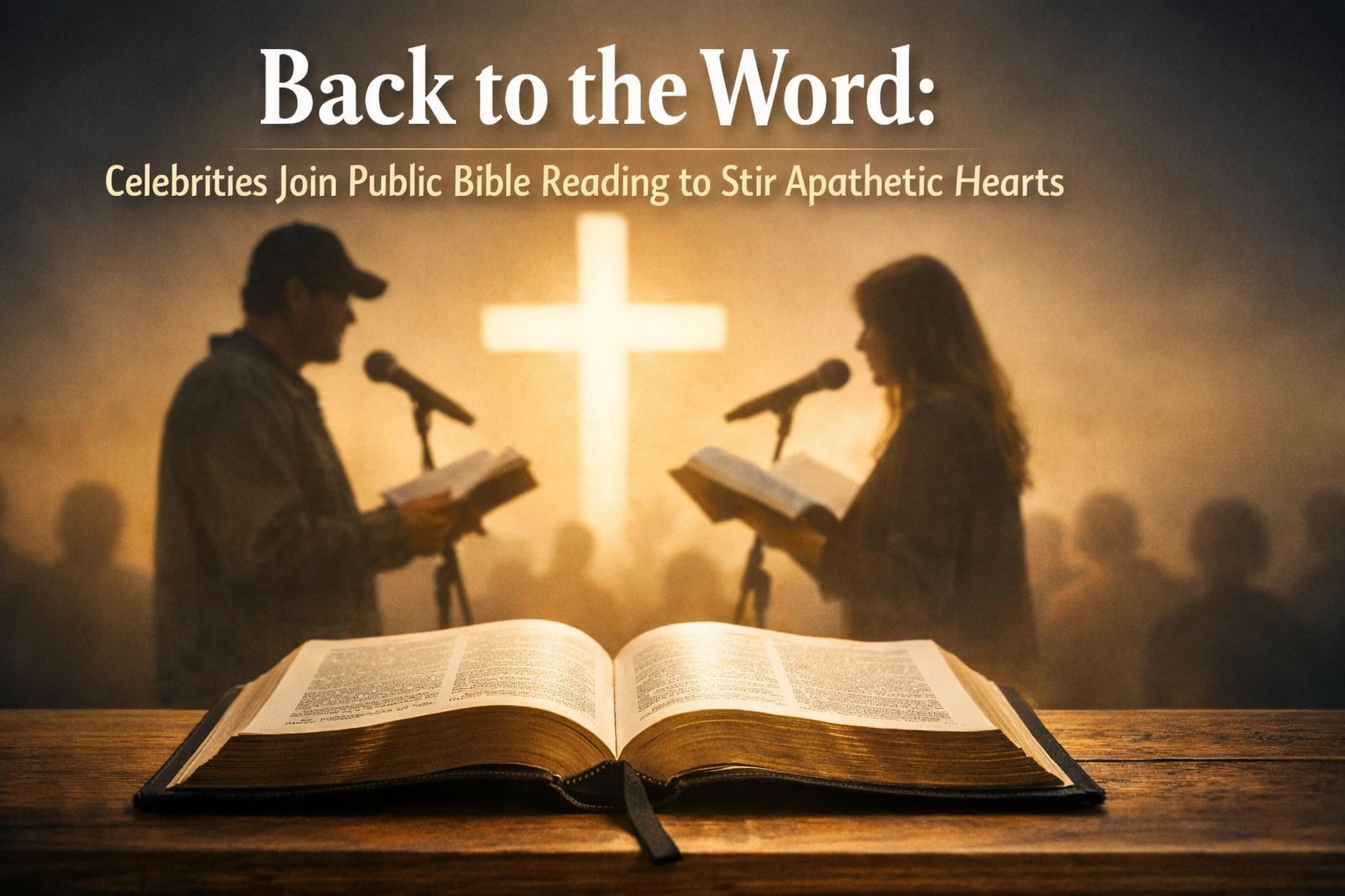 [HERO] Back to the Word: Celebrities Join Public Bible Reading to Stir Apathetic Hearts