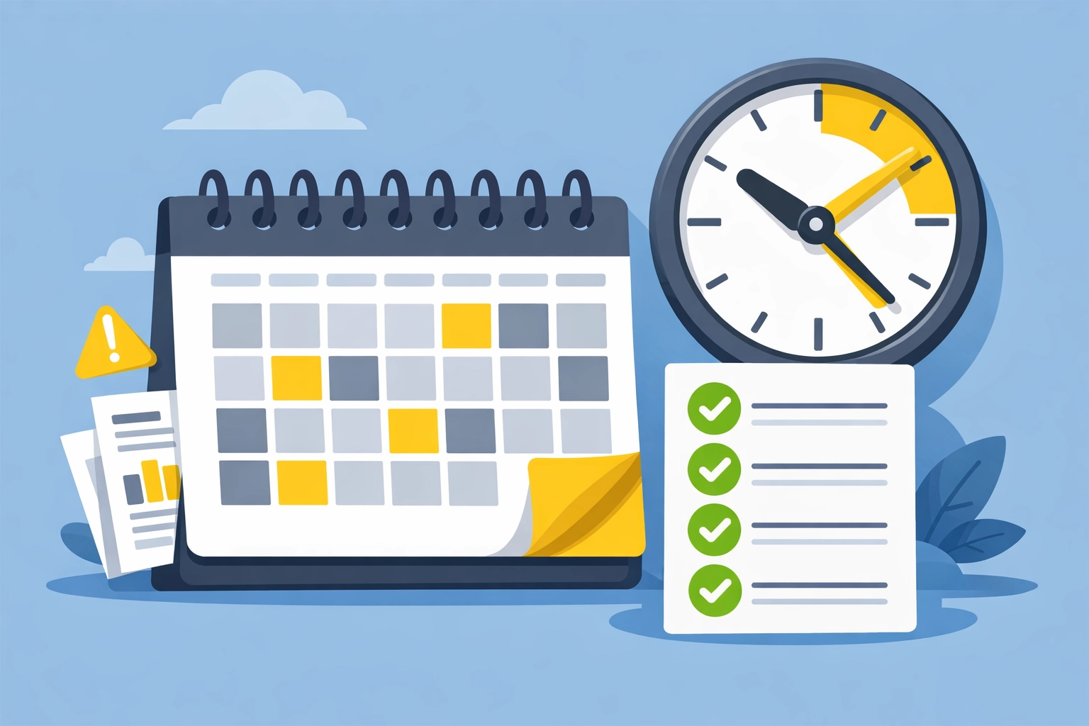 Checklist and calendar for tax preparation in New Haven to meet the April filing deadline.