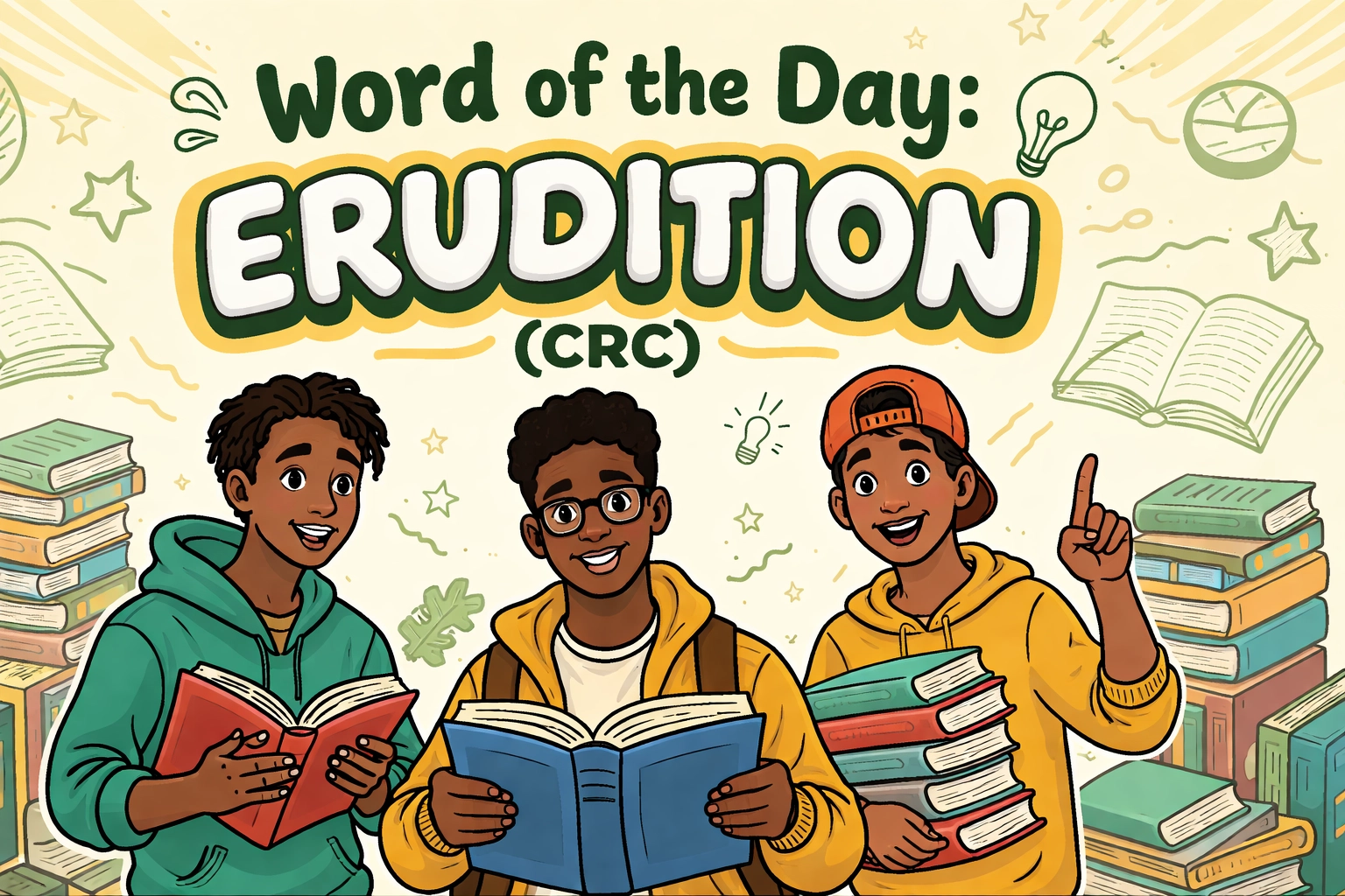 [HERO] Word of the Day: Erudition (CRC)