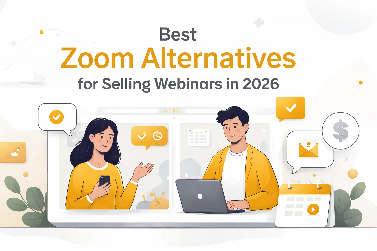 [HERO] Best Zoom Alternatives for Selling Webinars in 2026