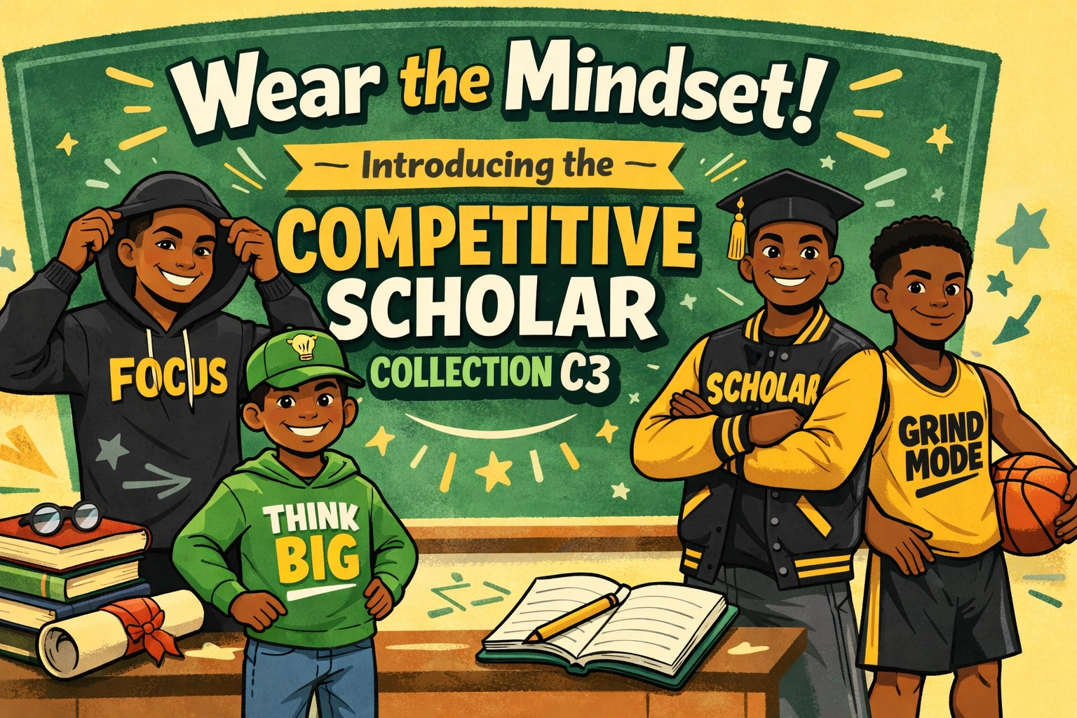 [HERO] Wear the Mindset: Introducing the Competitive Scholar Collection C3