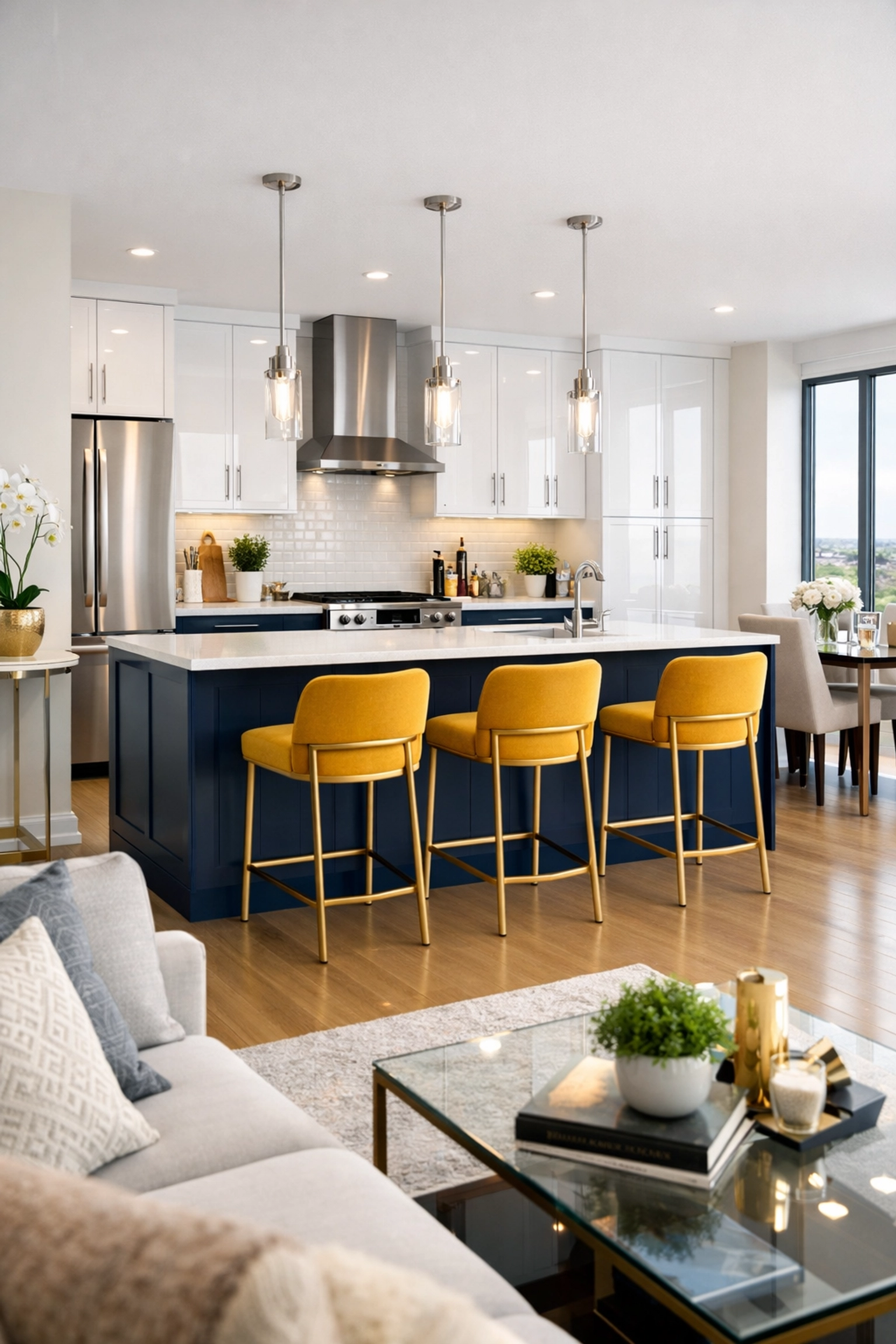 Spotless luxury apartment in Leominster cleaned with safe and sustainable eco-friendly methods.